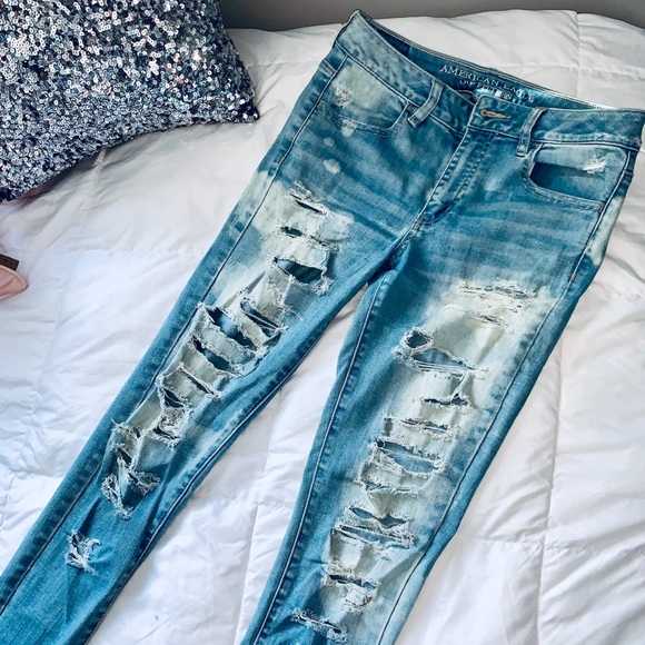 American eagle distressed jeans - Picture 1 of 5